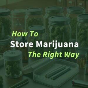 How To Store Marijuana